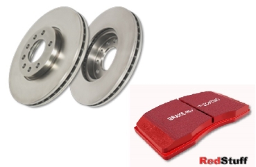 EBC Premium Disc + Redstuff